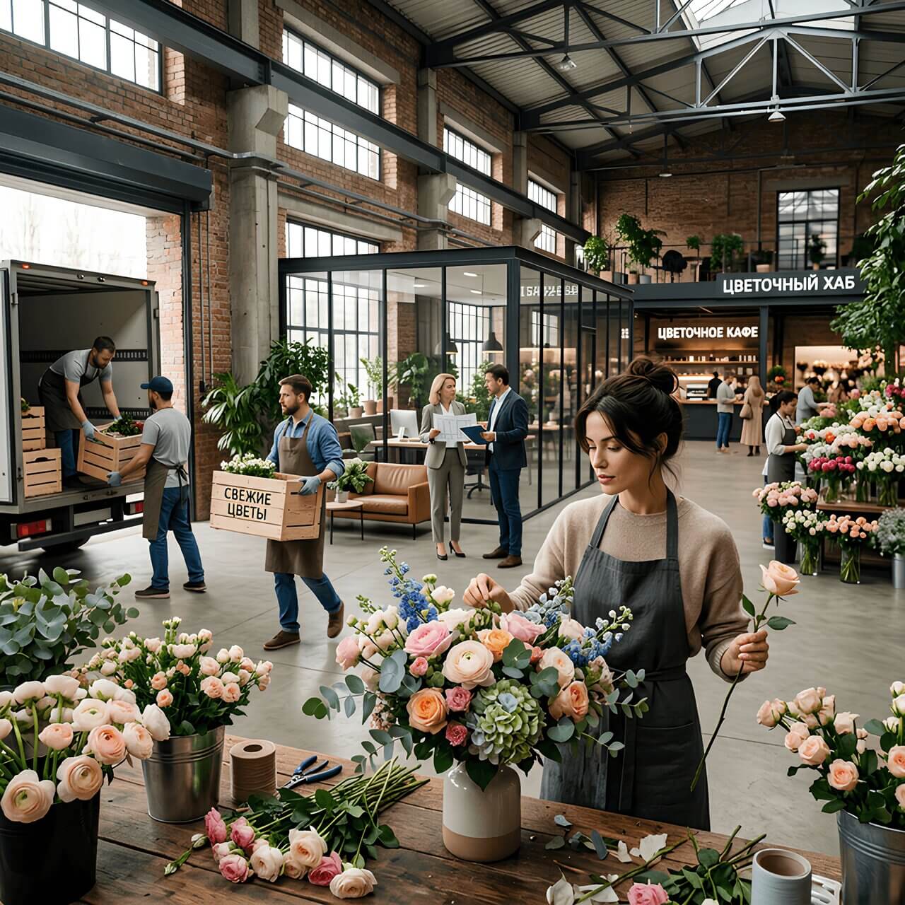 Вся цветочная индустрия